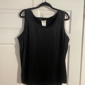 NWT Lafayette 148 New York 100% Silk Charmeuse Reversible Perla Blouse